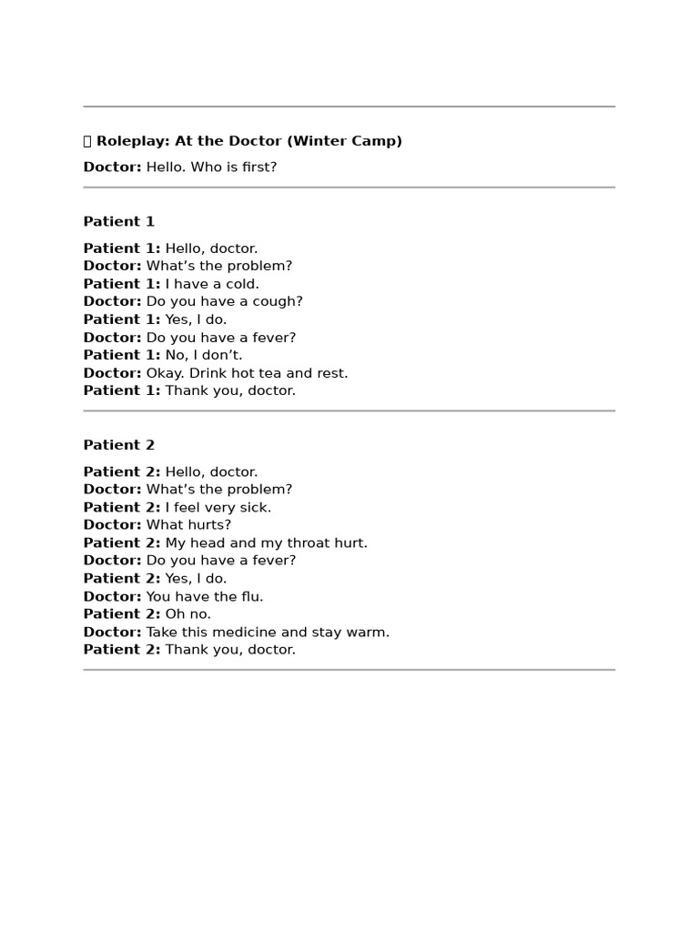 ? Roleplay | PDF
