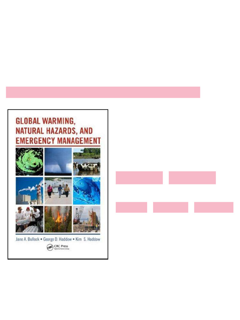 Global Warming Natural Hazards and Emergency Management 1st Edition ...