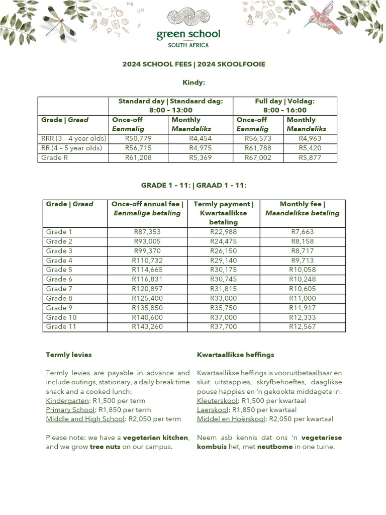 2024 Tuition Fees | PDF