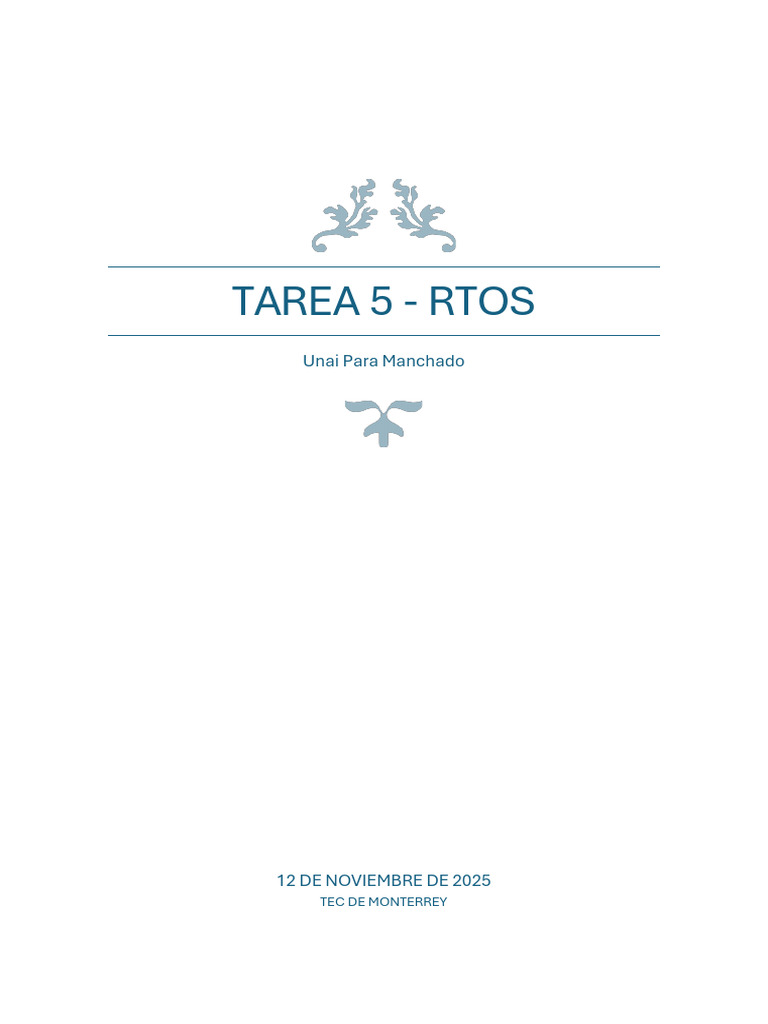 Implementación de FreeRTOS en STM32 | PDF