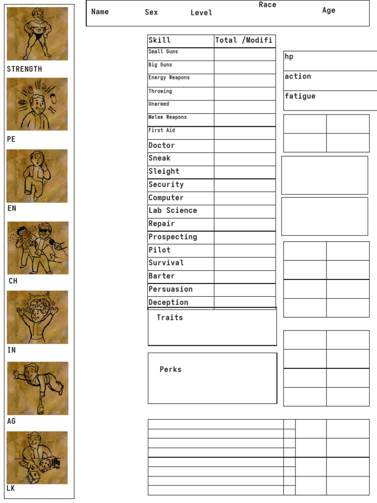 Character Skill Overview Guide | PDF