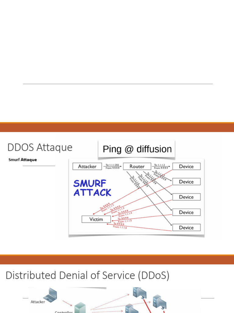 DDoS Attacks and Firewall Basics | PDF