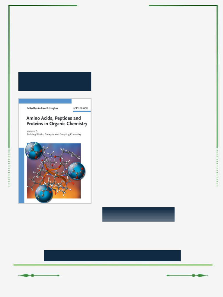 Amino Acids Peptides and Proteins in Organic Chemistry 3 Building ...