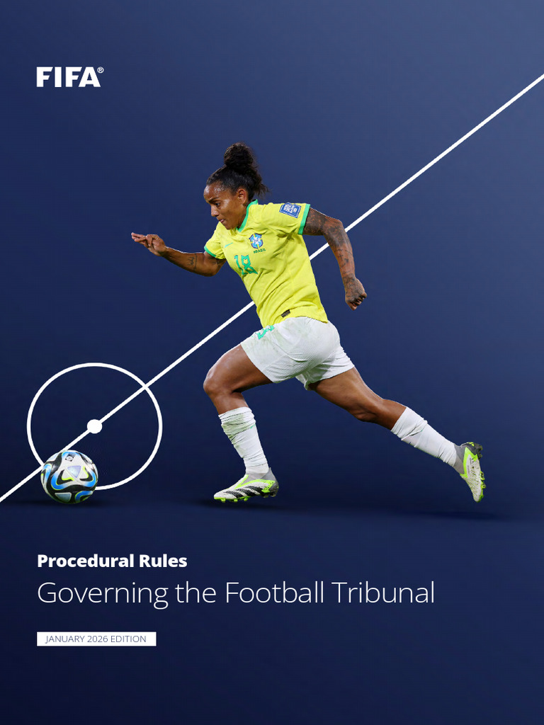 FIFA Football Tribunal Rules 2026 | PDF | Mediation | Justice