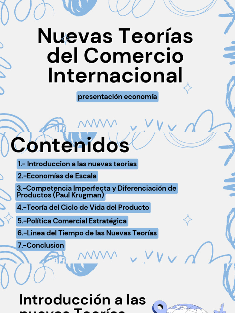 Nuevas Teorías del Comercio Internacional | PDF | El comercio ...