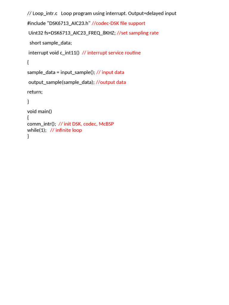 Mode Program Avec Interrupt | PDF