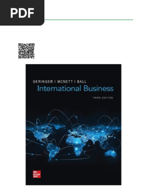 International Business 第3版 International Business 3rd Edition Overview | PDF | Market
