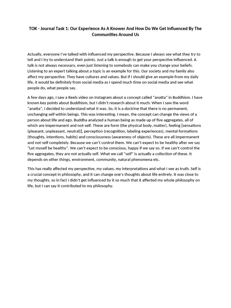 Tok | PDF