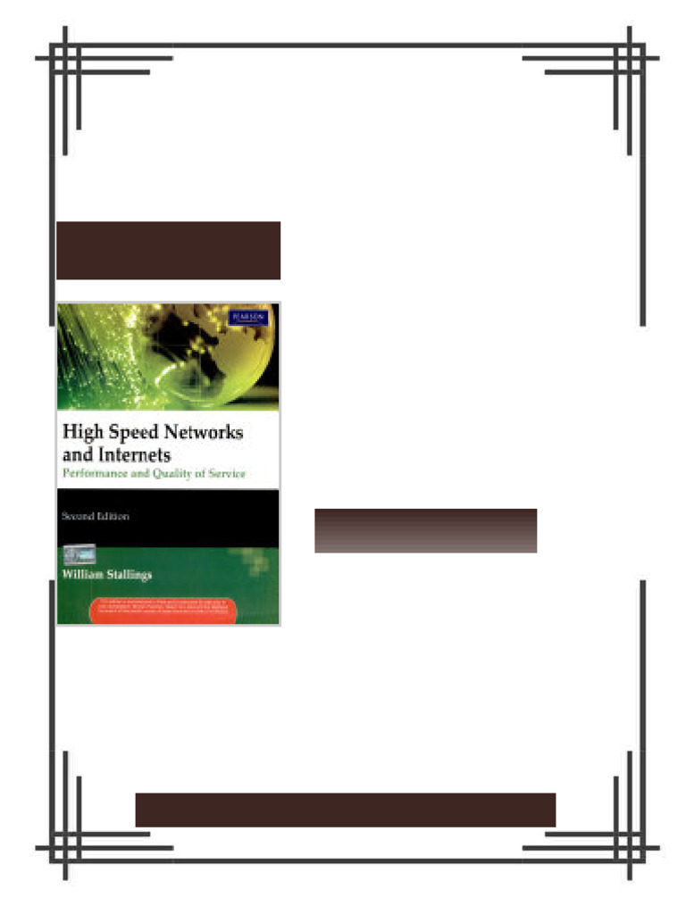High speed networks and internets 2nd edition William Stallings ebook ...