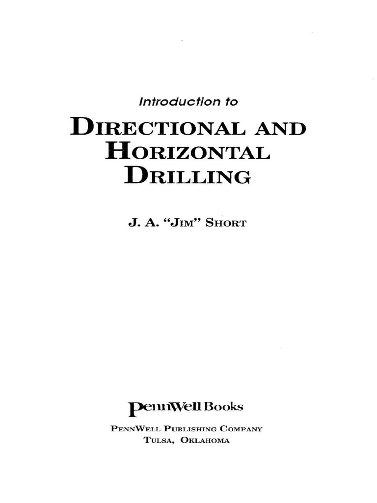Introduction To Directional and Horizontal Drilling-Pgp | PDF | Oil ...