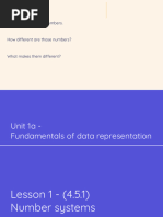 Number System Hierarchy Explained | PDF