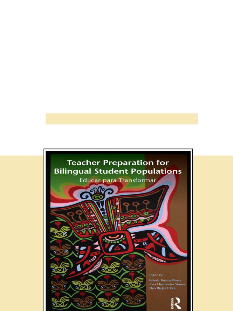 (Ebook) Teacher Preparation for Bilingual Student Populations : Educar ...