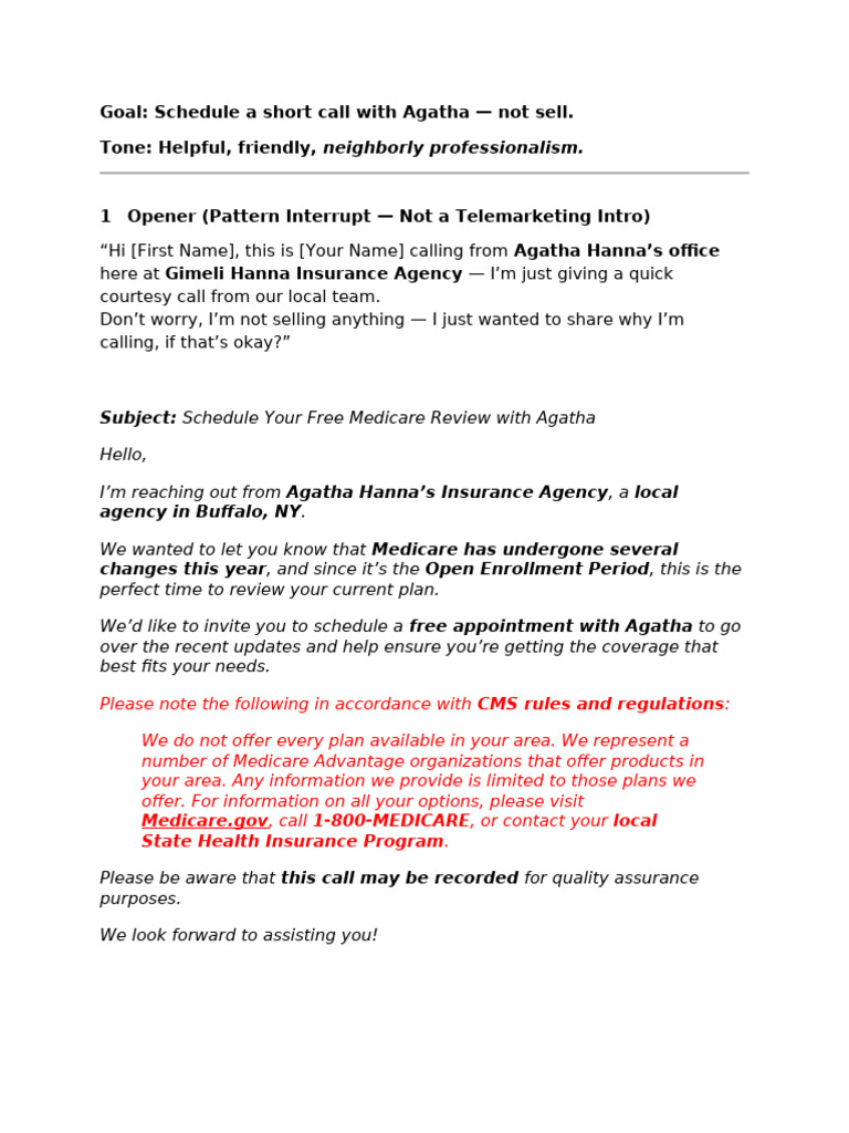 Schedule Your Free Medicare Review Call | PDF | Medicare (United States)