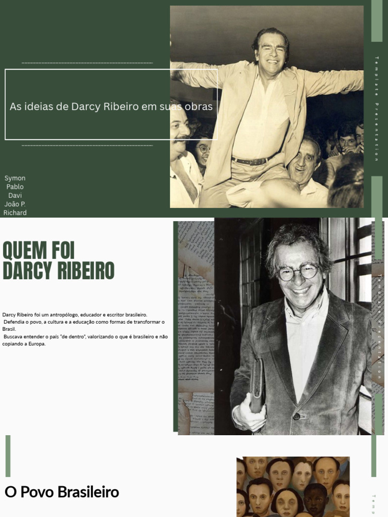 Ideias Transformadoras de Darcy Ribeiro | PDF | Brasil | Brasileiros
