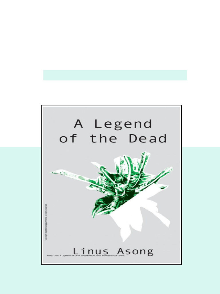 (Ebook) A Legend of the Dead by Linus Asong ISBN 9789956579716 ...