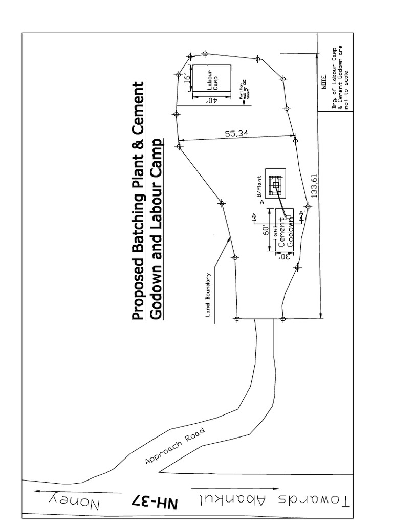 Batching Plant & Camp - Model | PDF