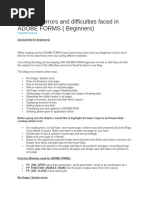Hide Fields in Adobe Forms with JavaScript | PDF | Java Script ...