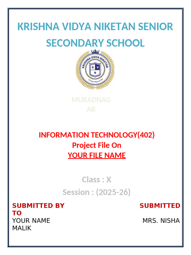 It File First Page | PDF