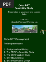 Cebu BRT Feasibility Study