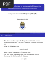MATLAB Surf Plot Guide | PDF | Rgb Color Model | Matrix (Mathematics)
