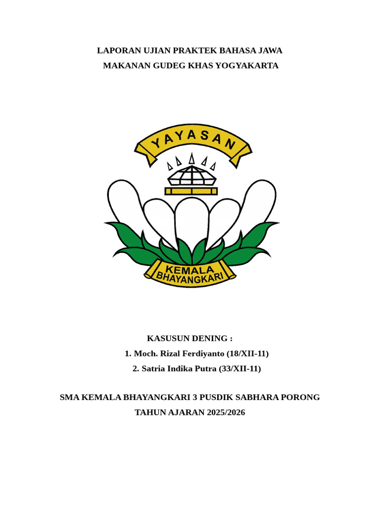 Uprak Jawa | PDF