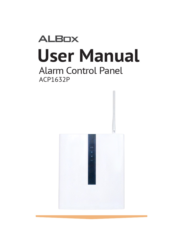 ACP1632P Alarm Control Panel Manual | PDF