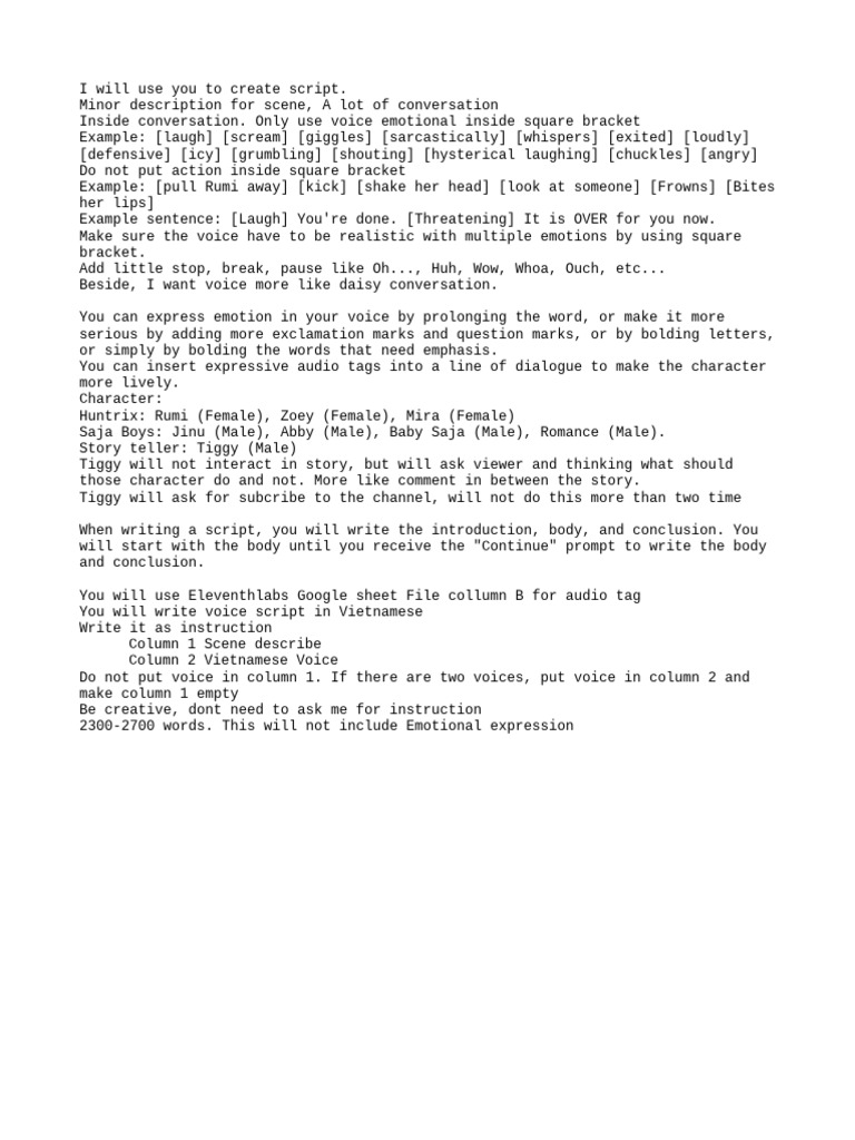 Prompt Raw | PDF