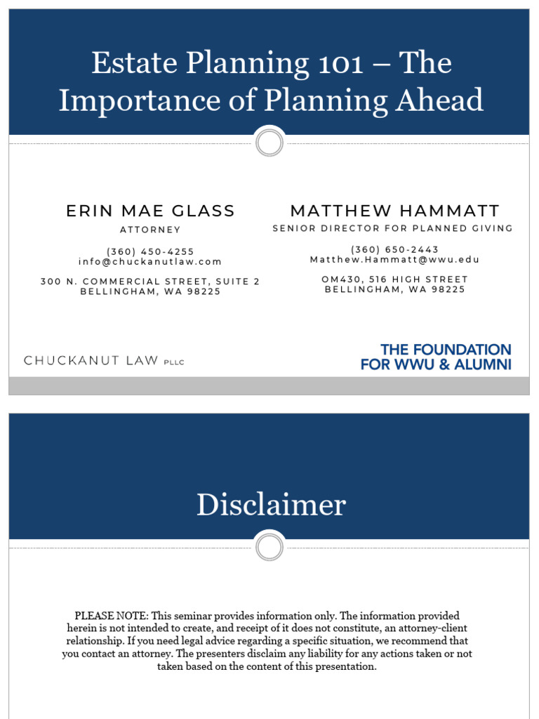 Essential Guide to Estate Planning | PDF | Probate | Will And Testament