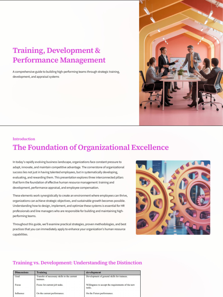Training & Development for Team Success | PDF | Cost Of Living ...