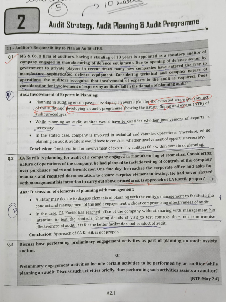 CH 2 Audit | PDF