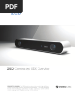 ZED X and Mini Camera Specifications | PDF | Camera | Imaging