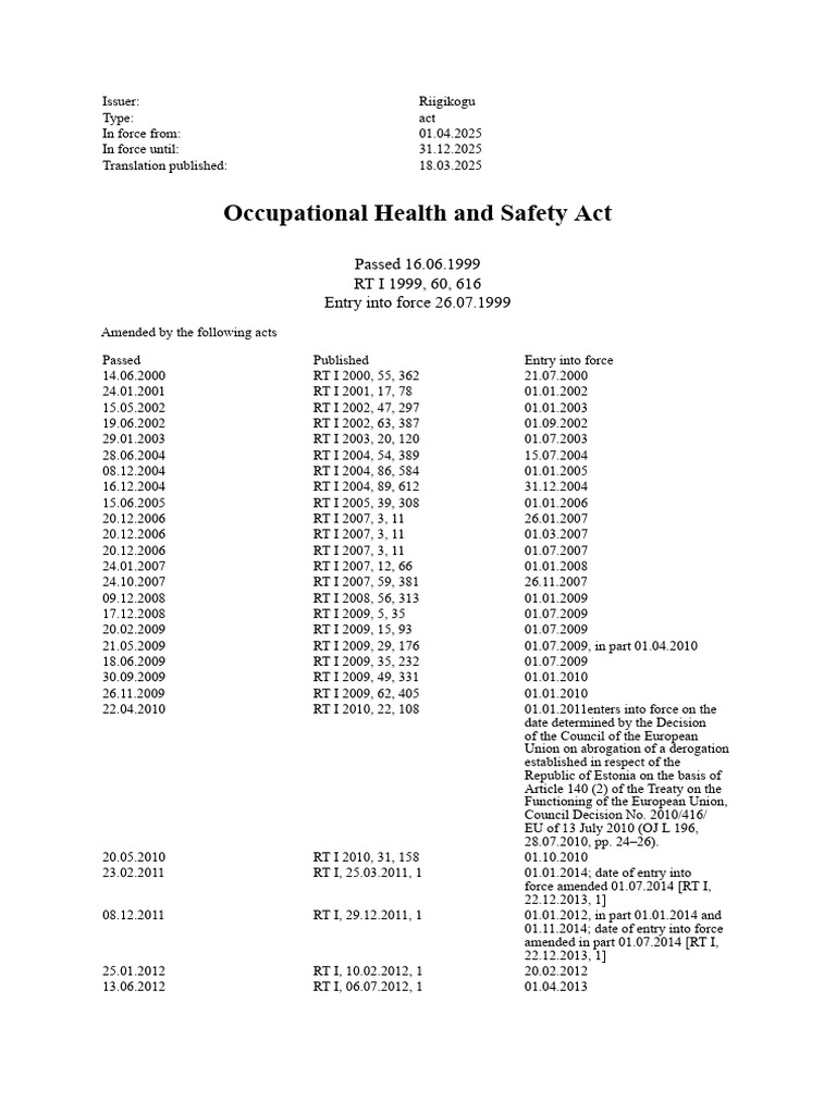 1041183313583044418_EST-54624 | PDF | Employment | Occupational Safety ...