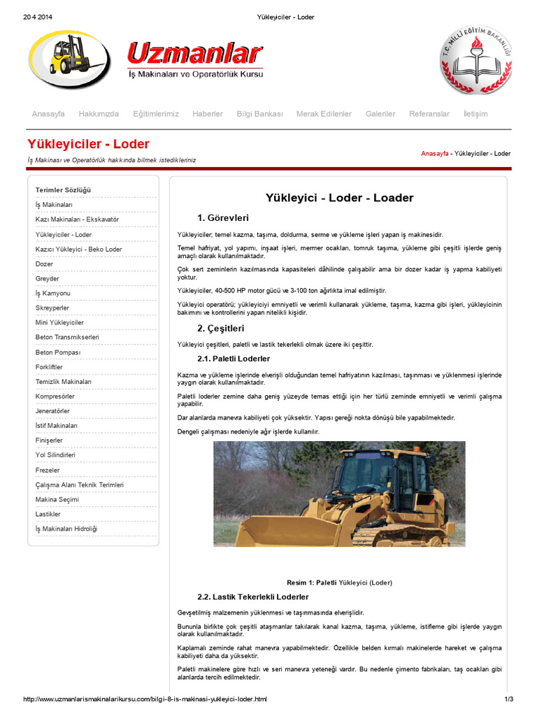 Yükleyiciler - Loder | PDF