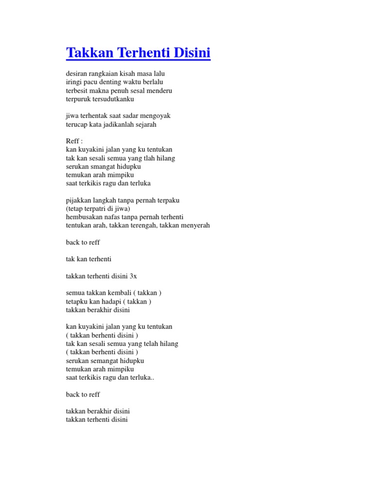 Lirik Lagu Alone
