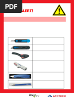 Safe Box Cutter Usage Guidelines | PDF | Knife | Tools