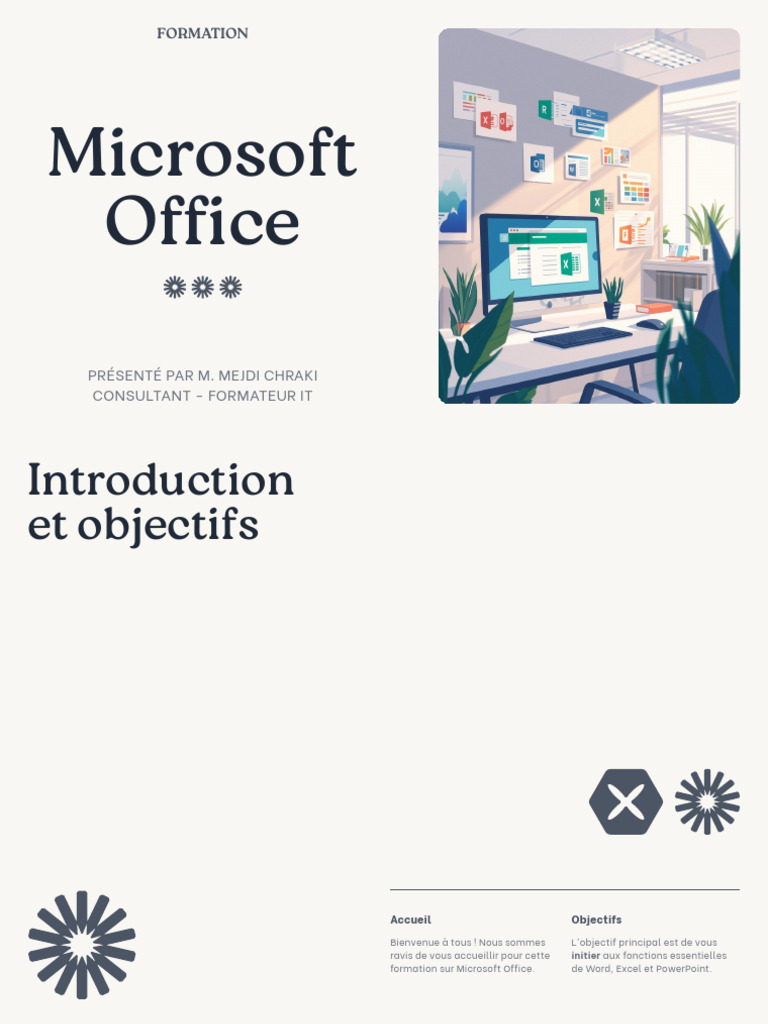 Formation Microsoft Office pour Débutants | PDF | Microsoft Excel ...