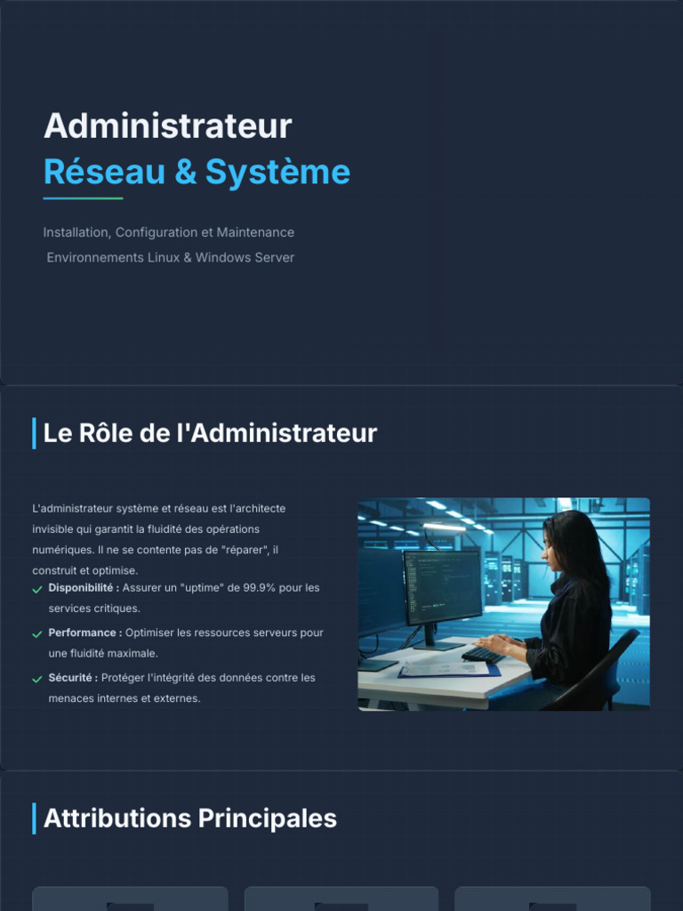 Rôle et compétences d'un administrateur système | PDF | Enveloppe de ...