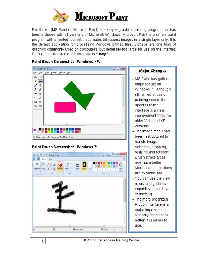 Paint Brush Computer Graphics Microsoft Windows