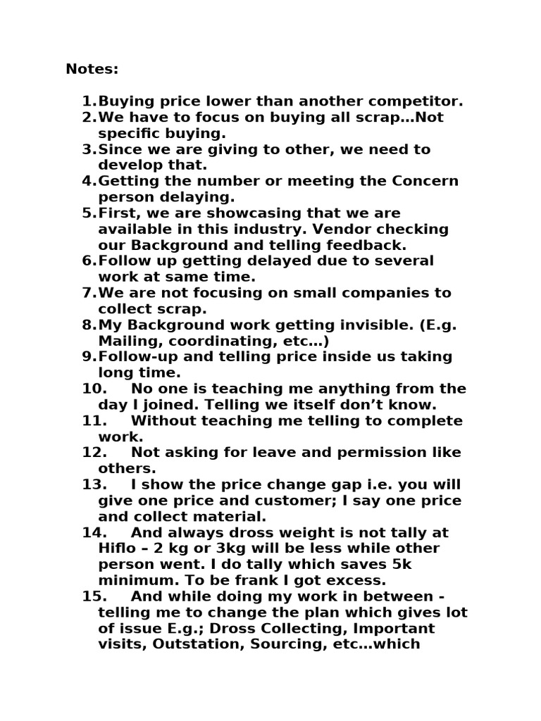 My Notes | PDF