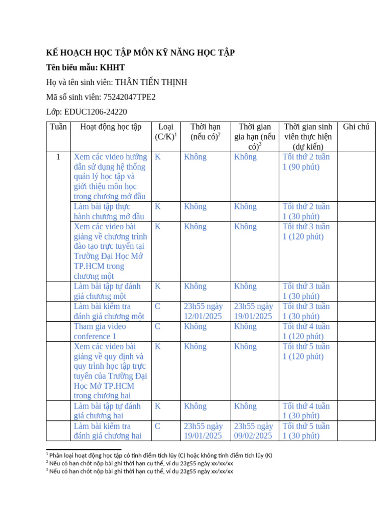 KHHT | PDF