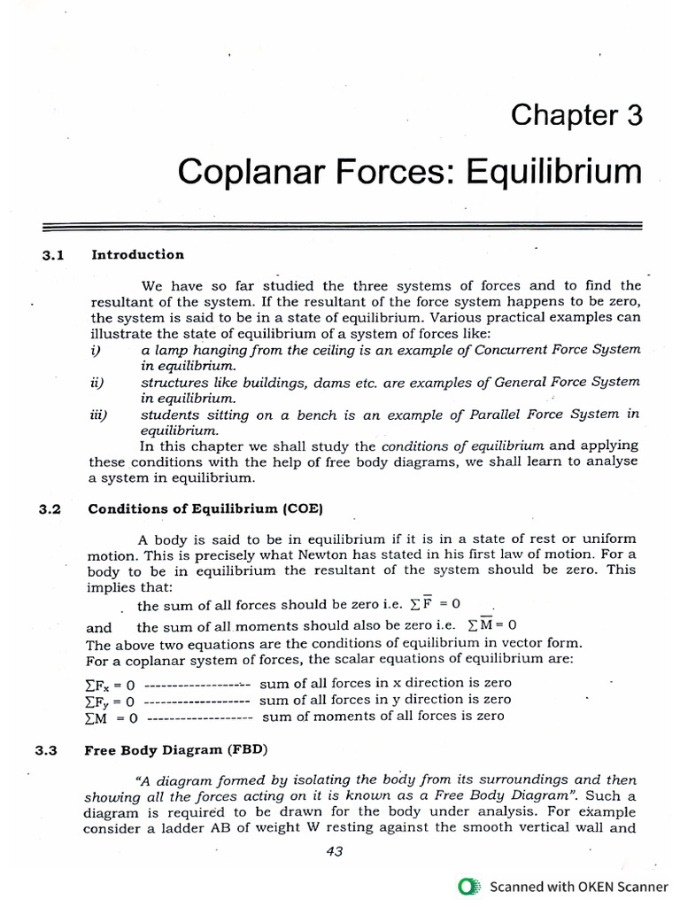 EM Notes Eqillibrium Notes | PDF