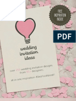 Wedding Invitation Ideas