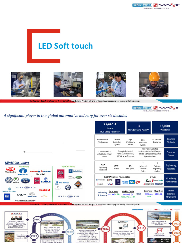 LED Soft Touch Technology Overview | PDF | Trunk (Car) | Electrical ...