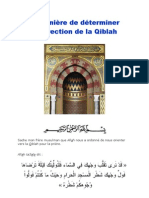 Comment déterminer la direction de la Qiblah