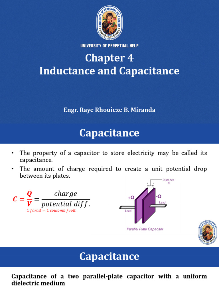 Inductance and Capacitance Explained | PDF | Inductance | Inductor