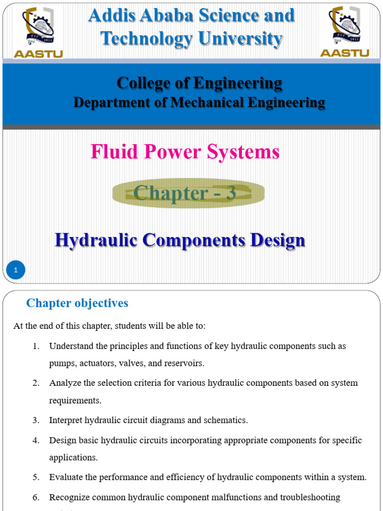 Hydraulic Component Design Overview | PDF | Pump | Electric Motor