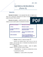 Bioquímica Inorgânica - Parte Ii