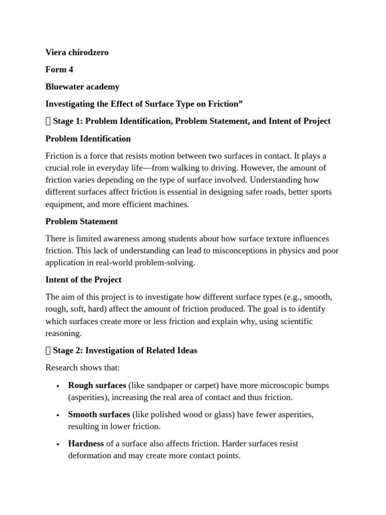 Final Physics Project 2 | PDF