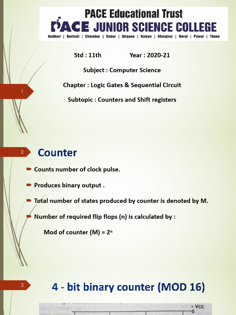 Logic Gates and Sequential Circuit - Lecture 7 | PDF
