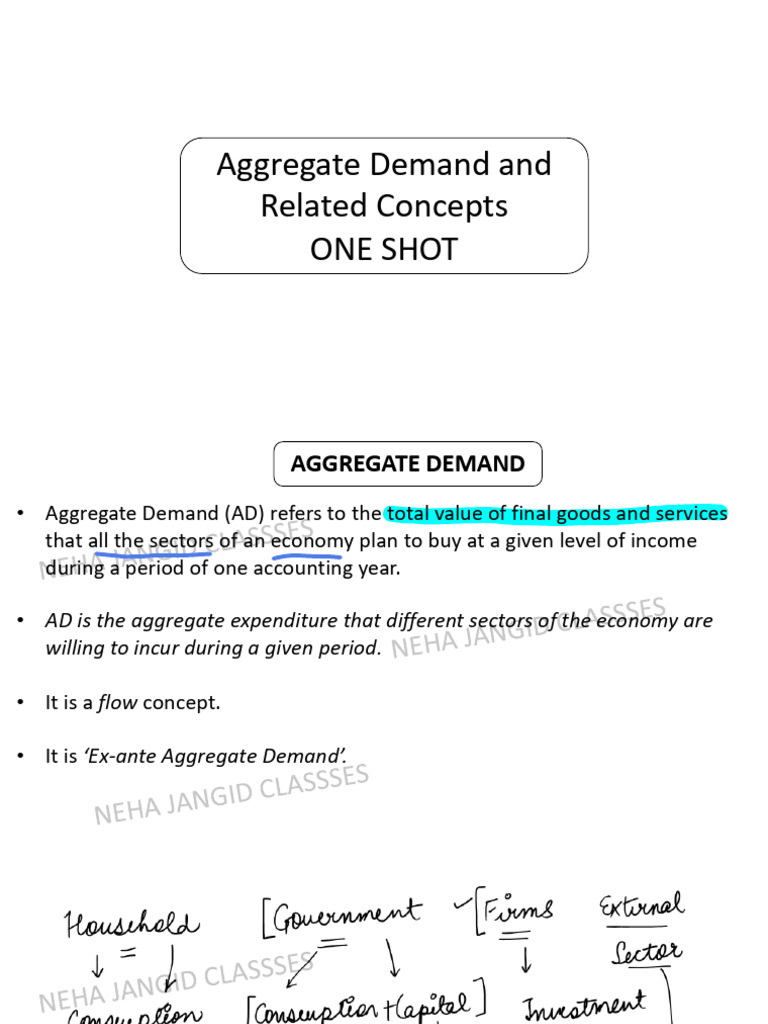 Understanding Aggregate Demand Components | PDF | Consumption ...